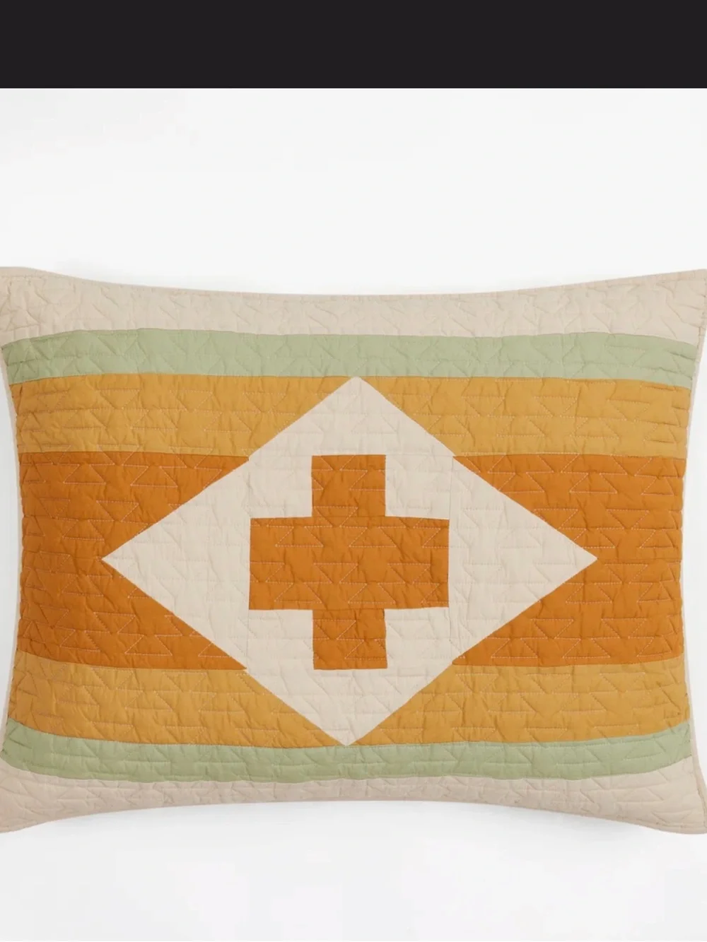 Pendleton Solstice Canyon 3pc Quilt & Shams Set 90” X 92” Tan Multi 100% Cotton